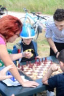 Nel parco si gioca anche a scacchi